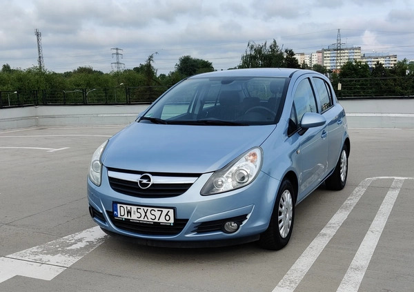 Opel Corsa cena 14600 przebieg: 135000, rok produkcji 2009 z Wrocław małe 379